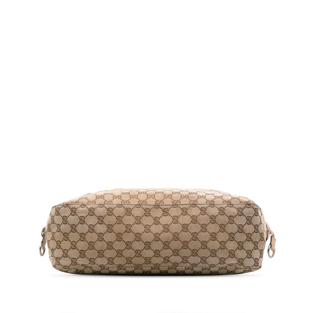 Gucci Large GG Canvas Icon Bit Satchel - Image 6