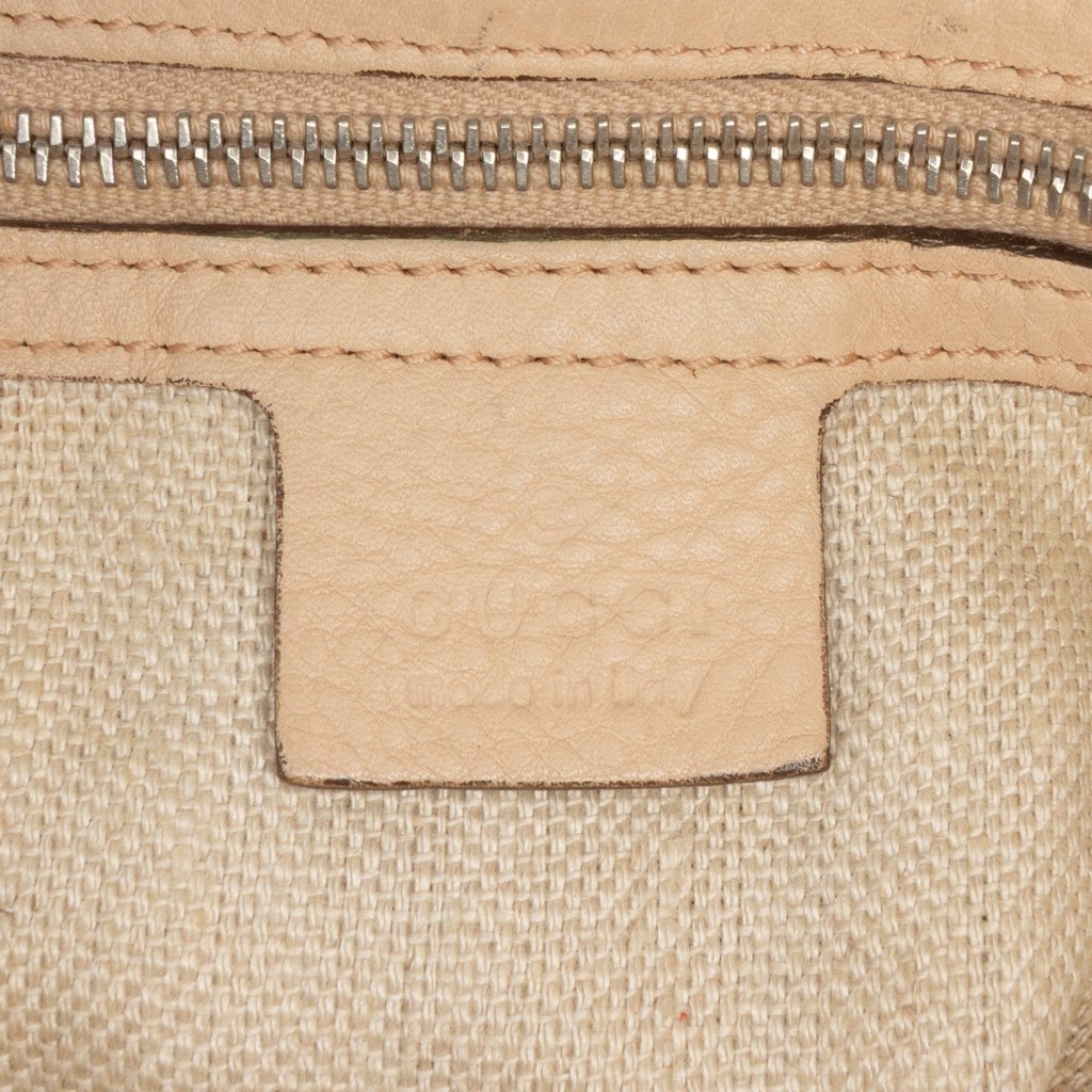 Gucci Large GG Canvas Icon Bit Satchel - Side view