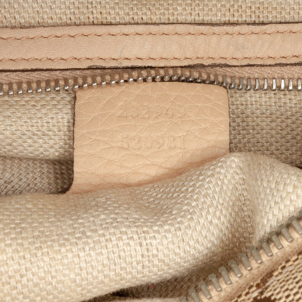 Gucci Large GG Canvas Icon Bit Satchel - Detail 1