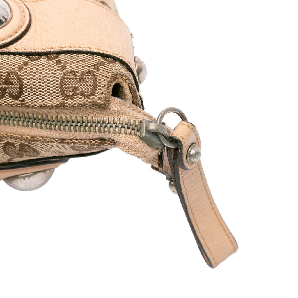 Gucci Large GG Canvas Icon Bit Satchel - Detail 2