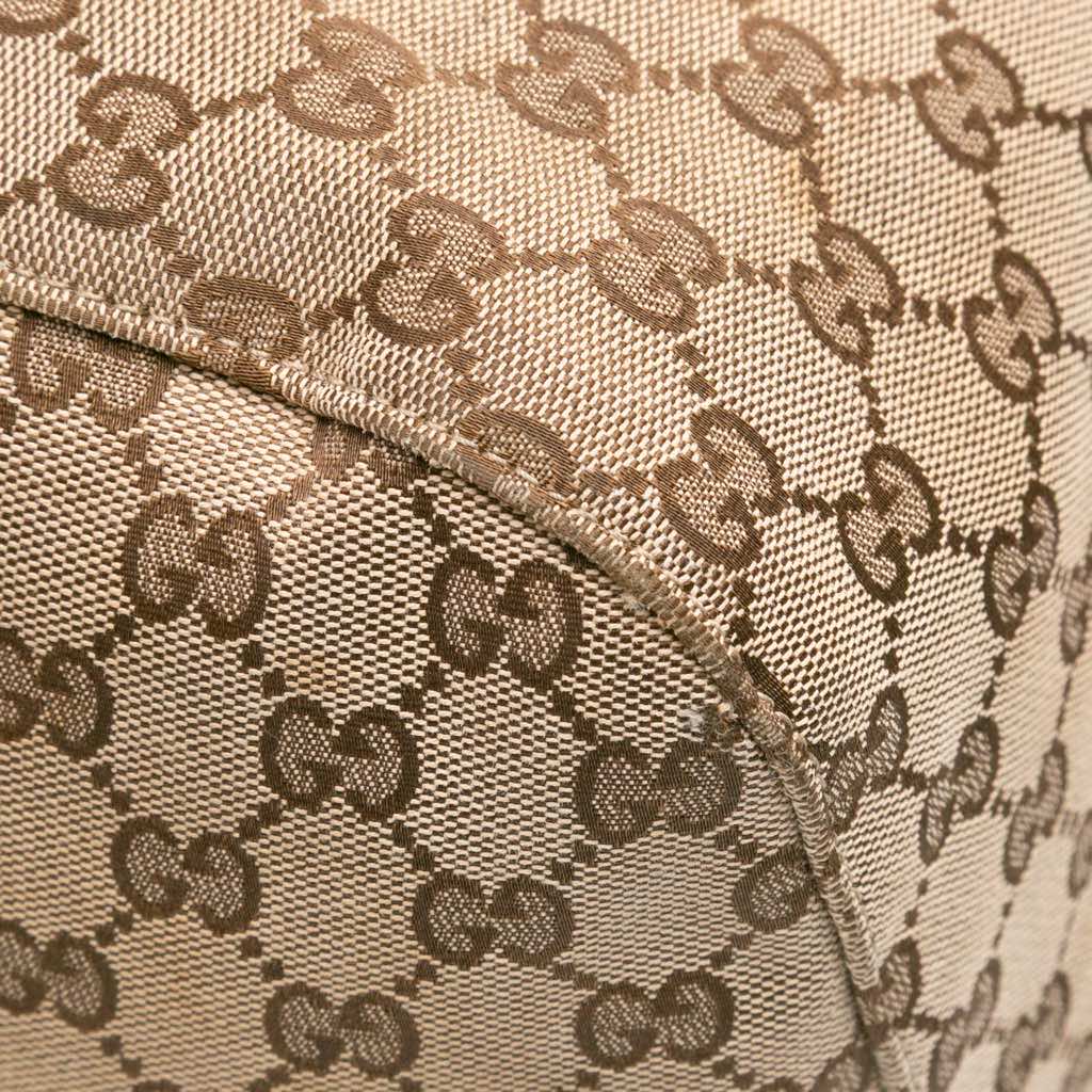 Gucci Large GG Canvas Icon Bit Satchel - Image 10