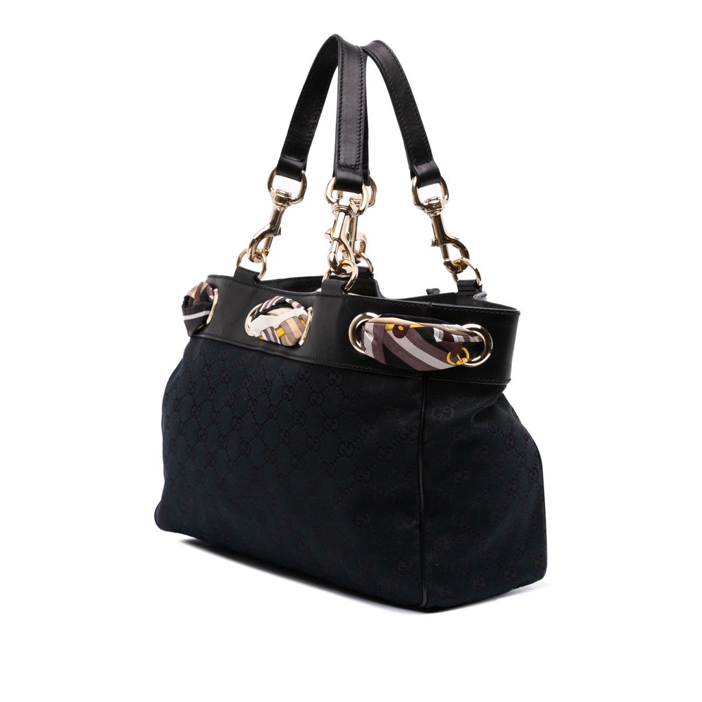 Gucci Medium GG Canvas Positano Tote - 2