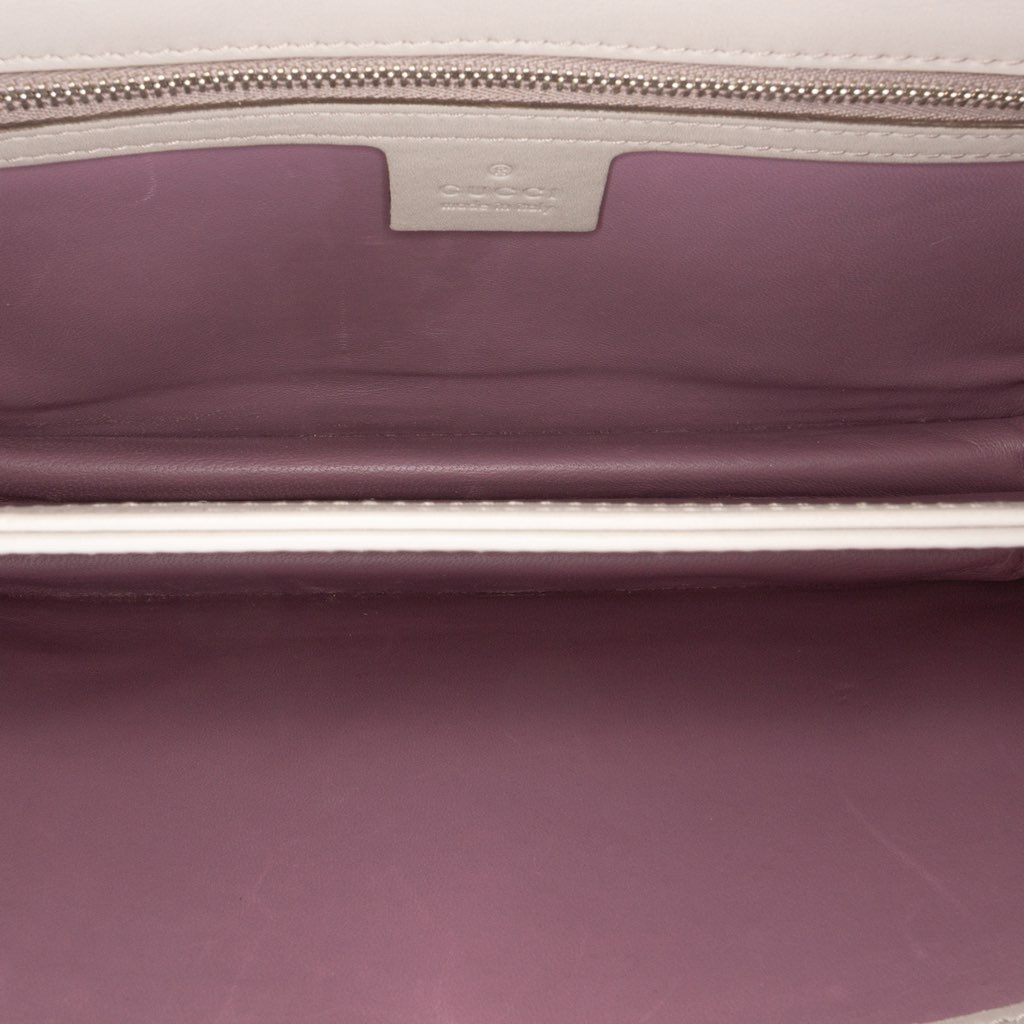 Gucci Leather Lady Bamboo Shoulder Bag - 4