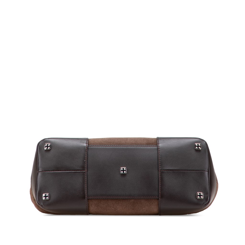 Loewe Suede Fusta 28 Tote - 3