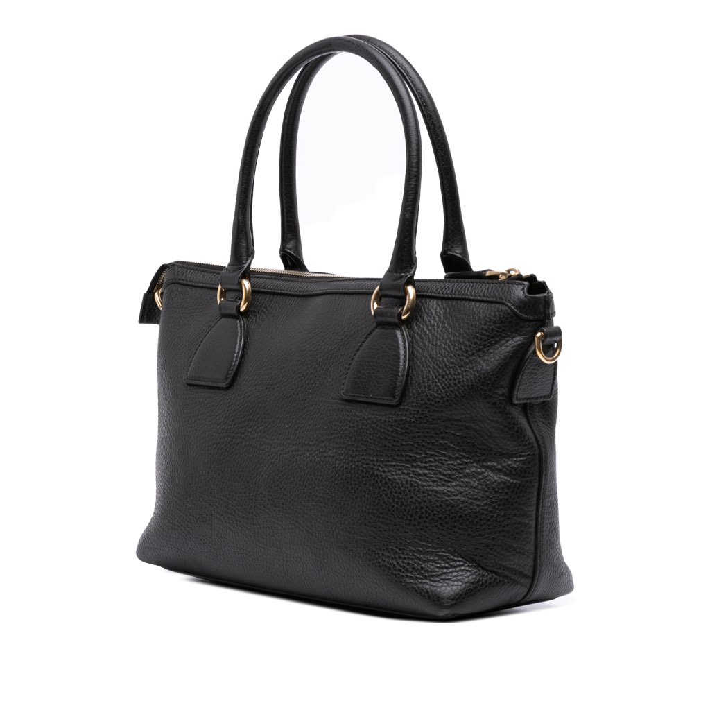 Gucci Dollar Calfskin GG Charm Satchel - 2