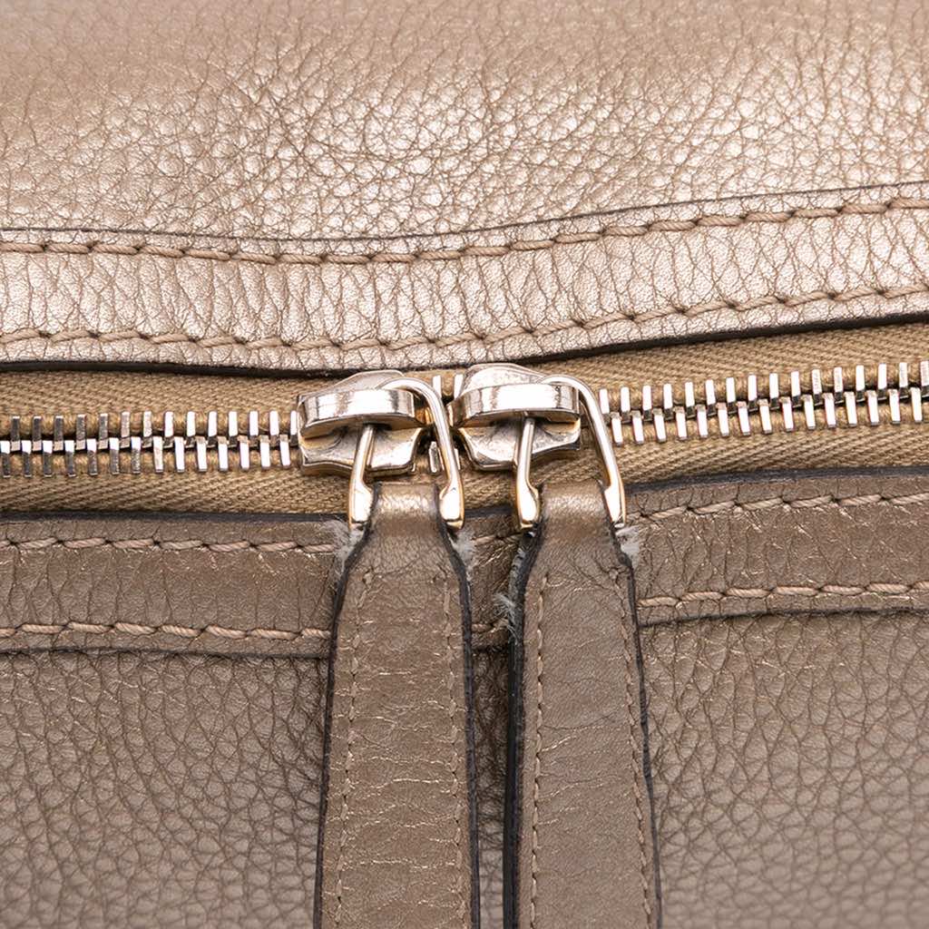 Gucci Large Leather Bella Tote - Detail 2