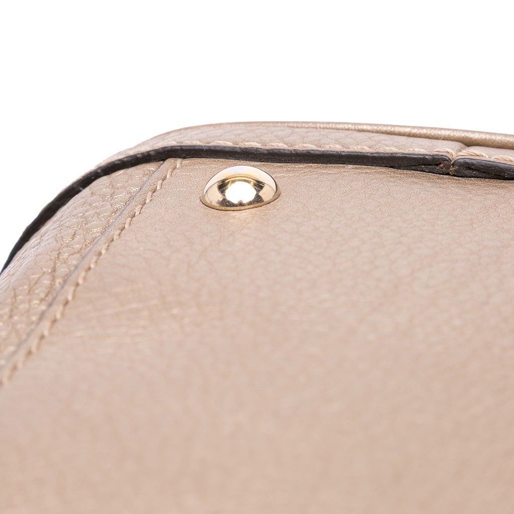 Gucci Large Leather Bella Tote - Image 12