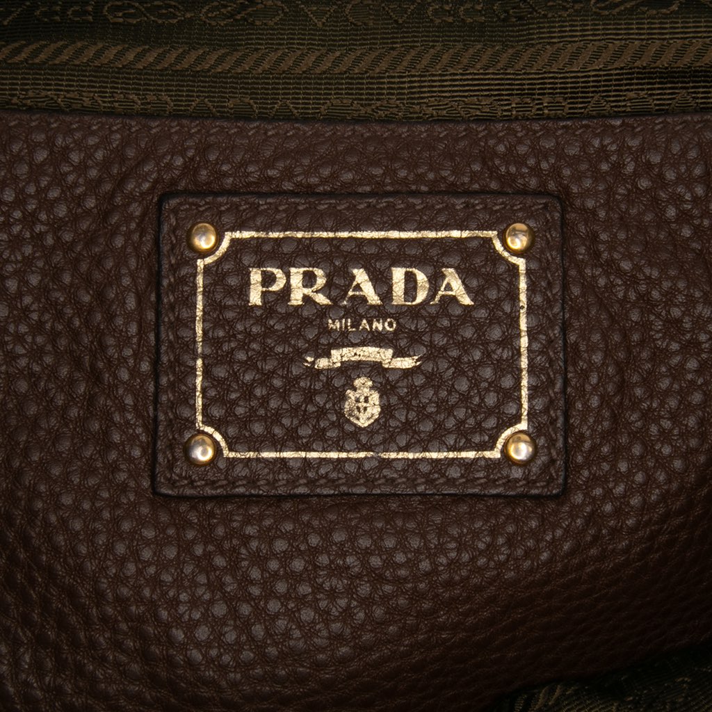 Prada Vitello Daino Side Zip Shopper Tote - 5