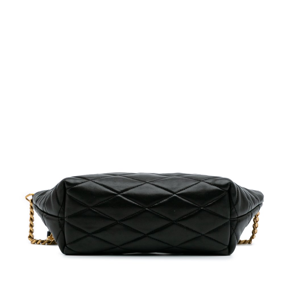 Saint Laurent Mini Quilted Lambskin Sade Shoulder Bag - Image 6