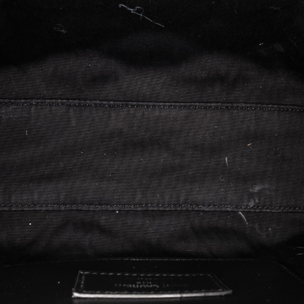 Saint Laurent Mini Quilted Lambskin Sade Shoulder Bag - 4