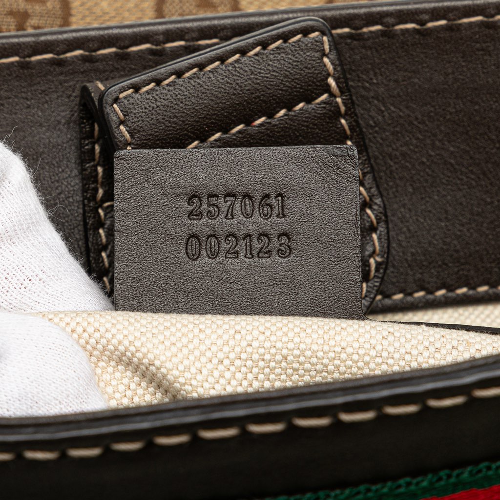 Gucci GG Canvas Web Mayfair Tote - Detail 1