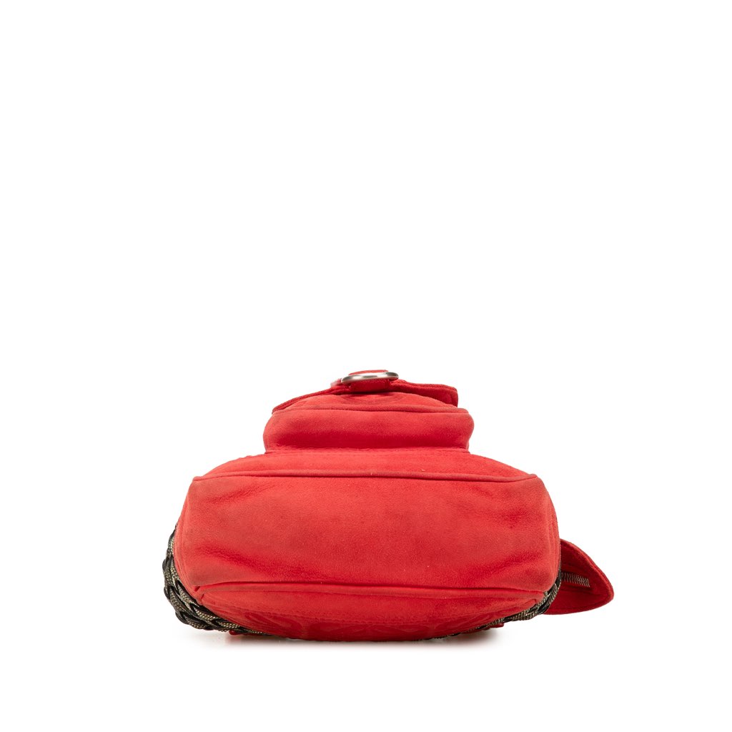 Loewe Mini Anagram Suede Handbag - Image 6