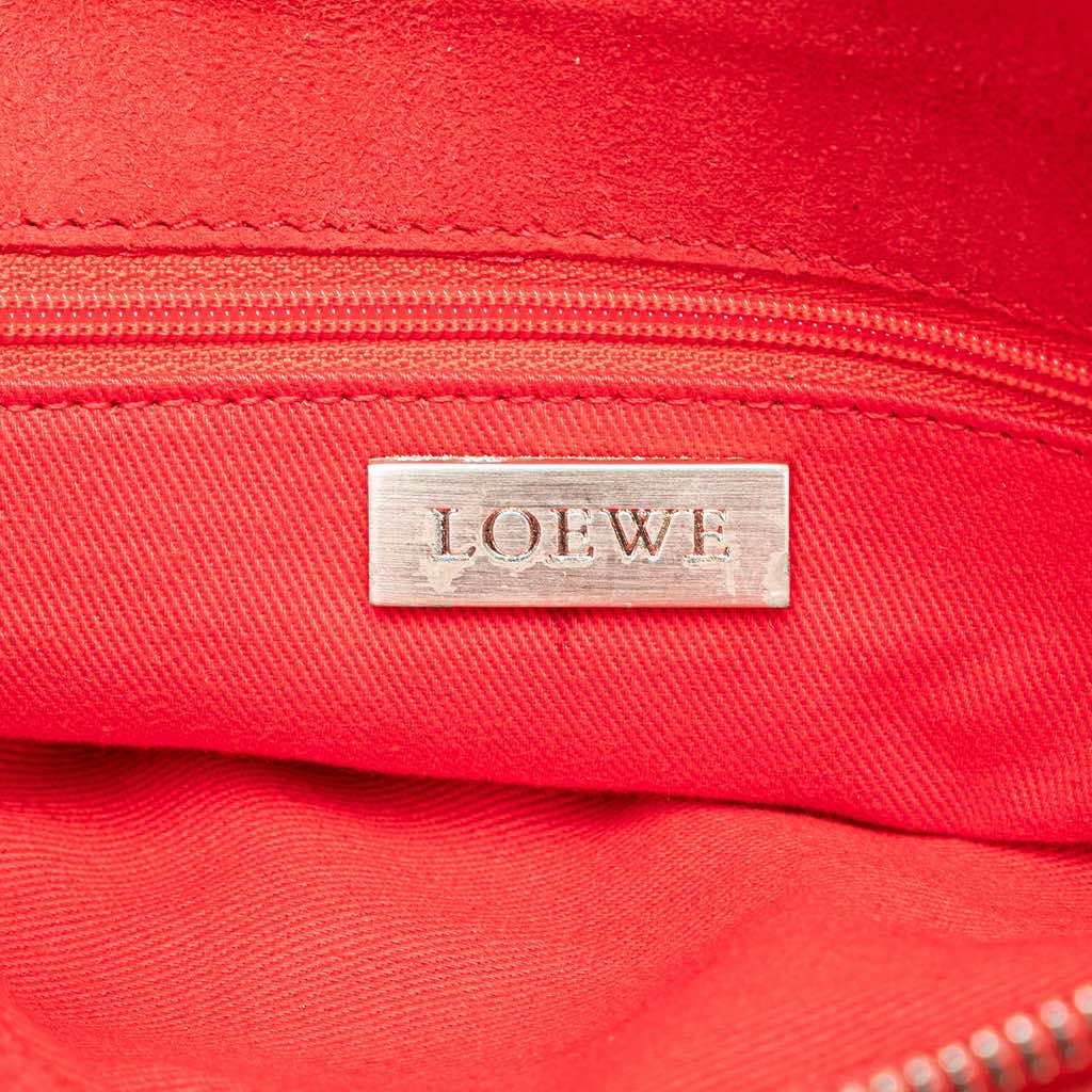 Loewe Mini Anagram Suede Handbag - Detail 1
