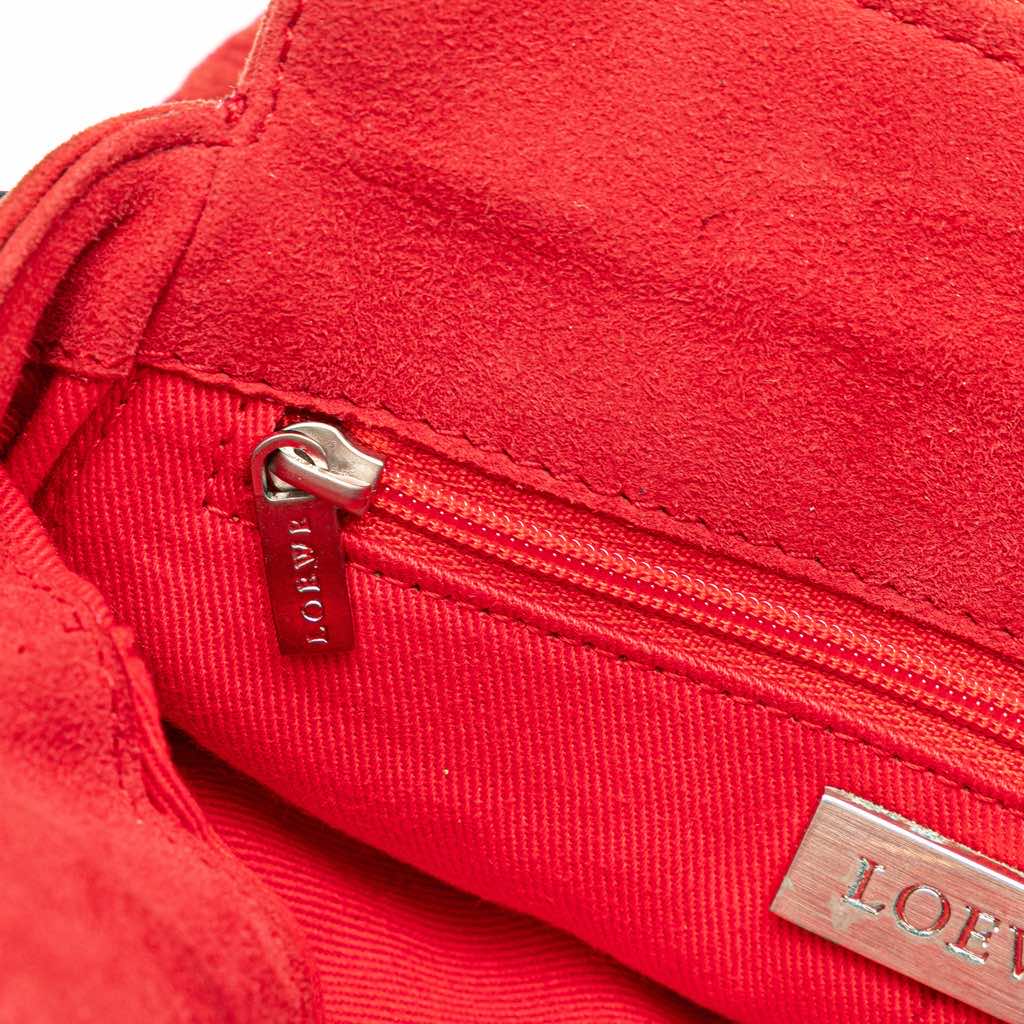 Loewe Mini Anagram Suede Handbag - Detail 2