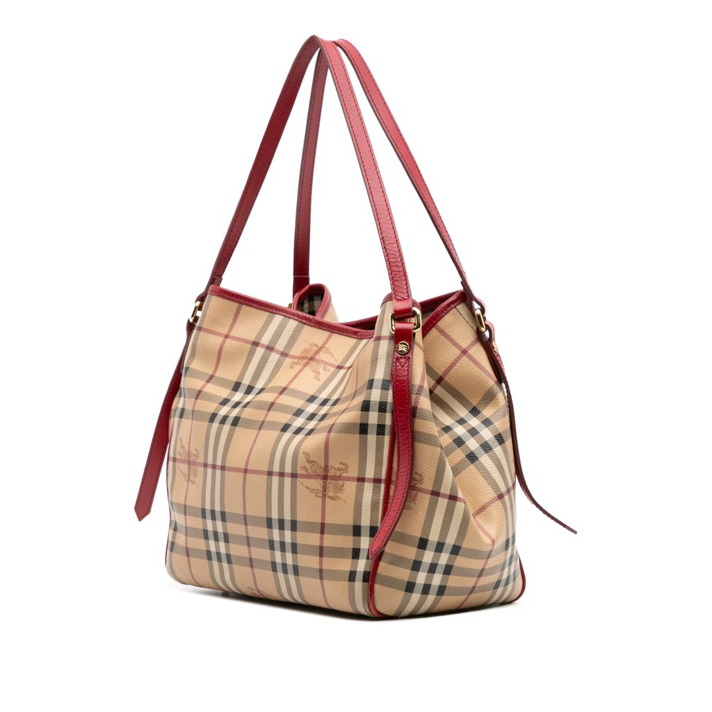Burberry Small Haymarket Check Coated Canvas Canterbury Tote - 2