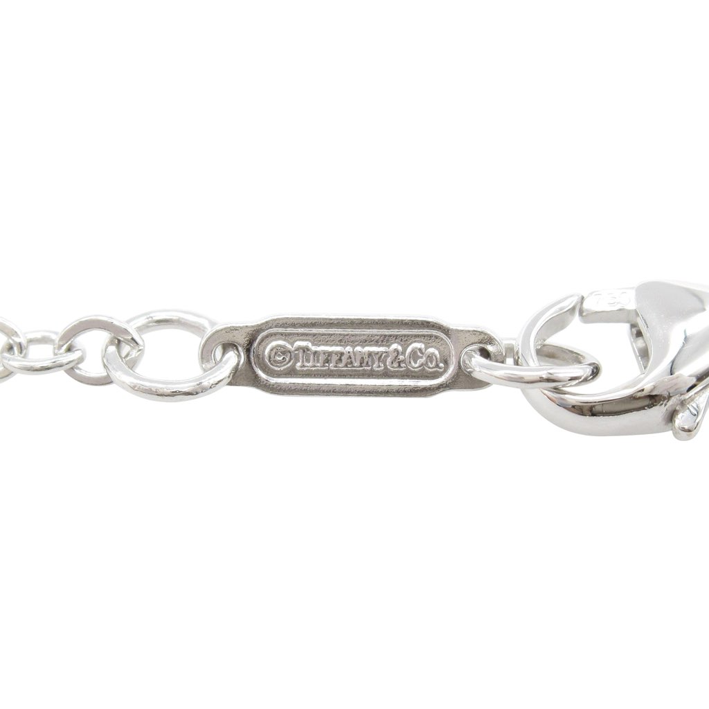 Tiffany & Co 18K White Gold Sentimental Heart Pendant Necklace - 4