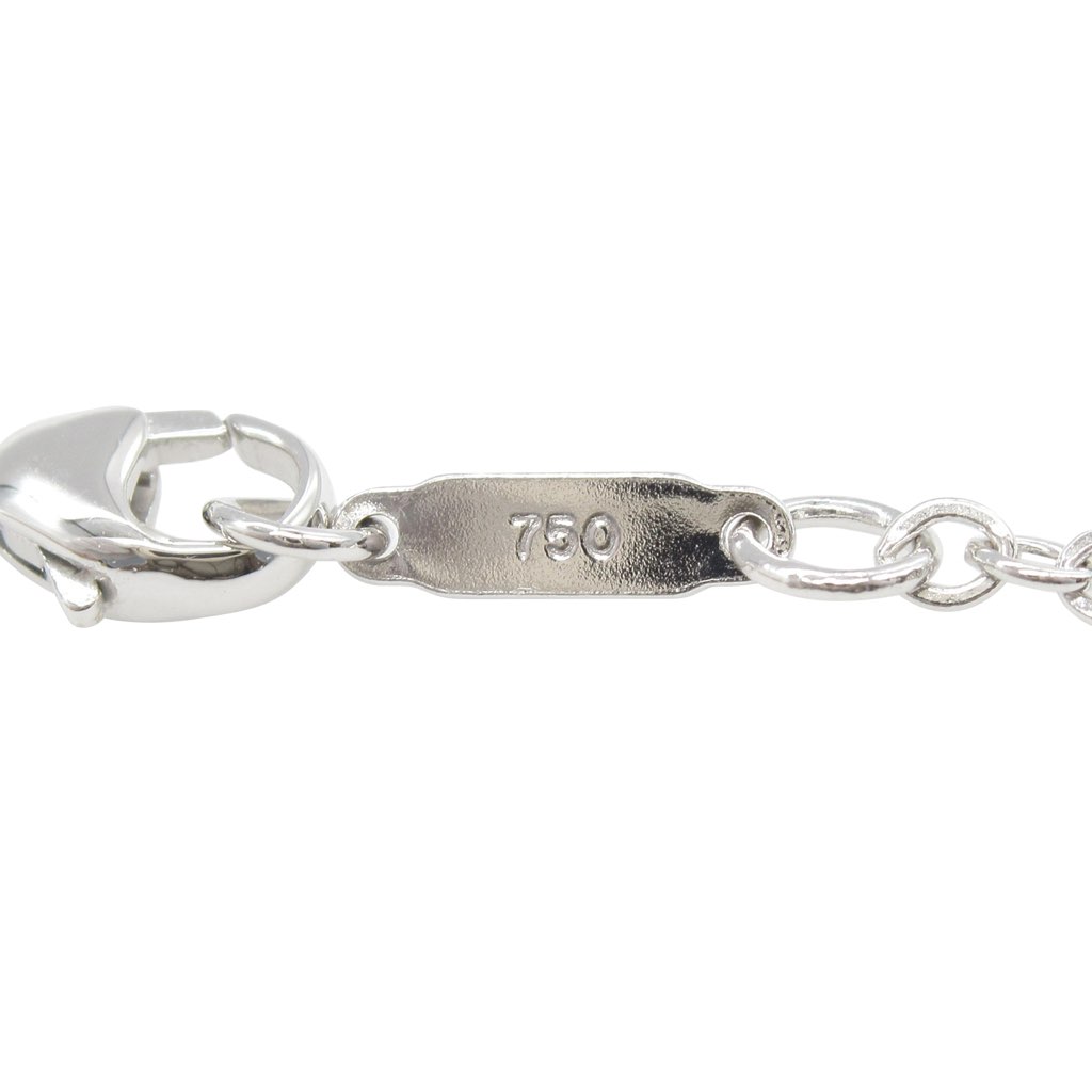 Tiffany & Co 18K White Gold Sentimental Heart Pendant Necklace - 5