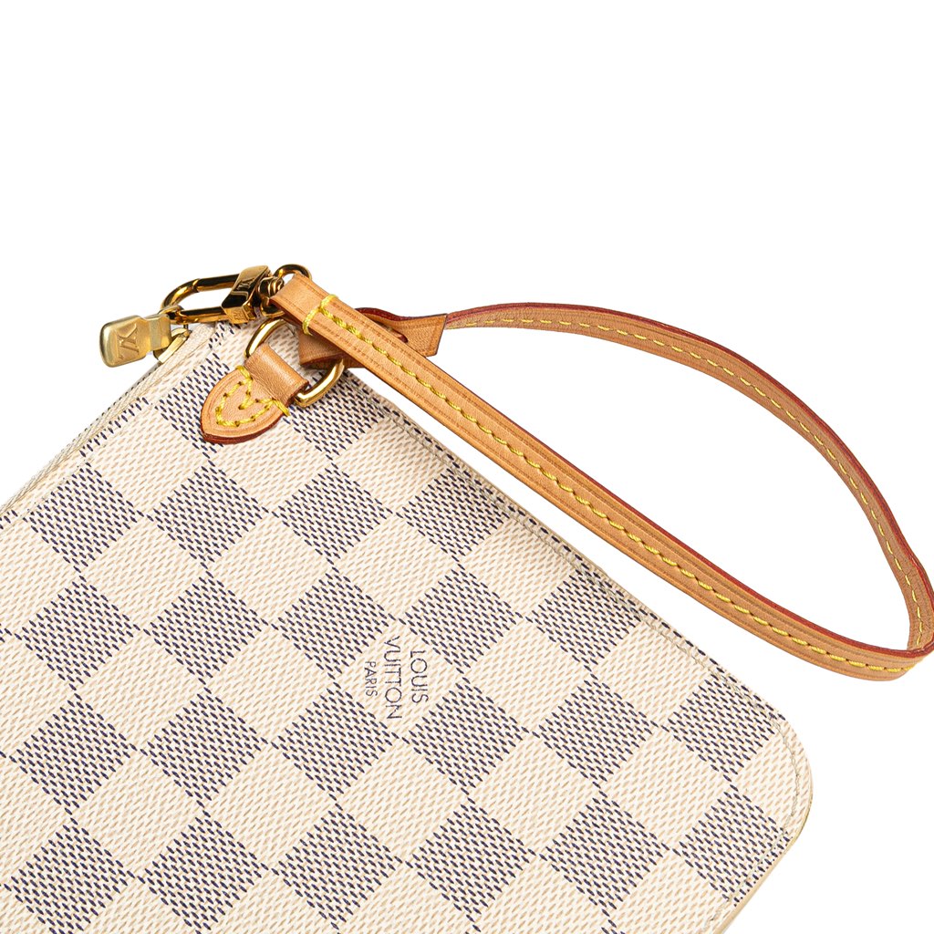 Louis Vuitton Damier Azur Neverfull MM Pouch - Image 10