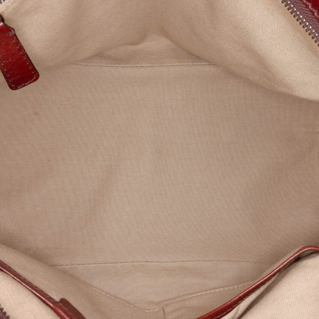 Burberry Mega Check Canvas Lowry Satchel - 4