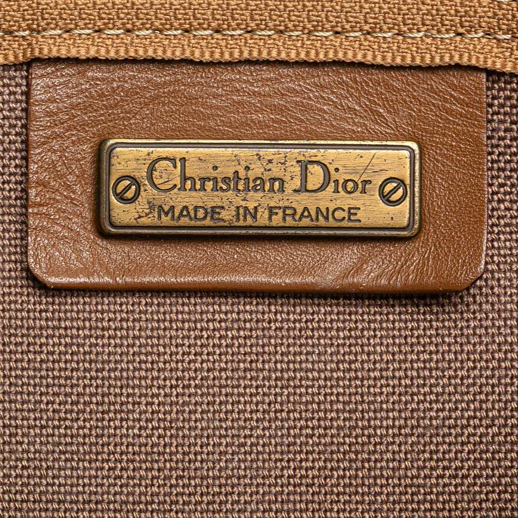 Dior Honeycomb Canvas Boston Bag - 5