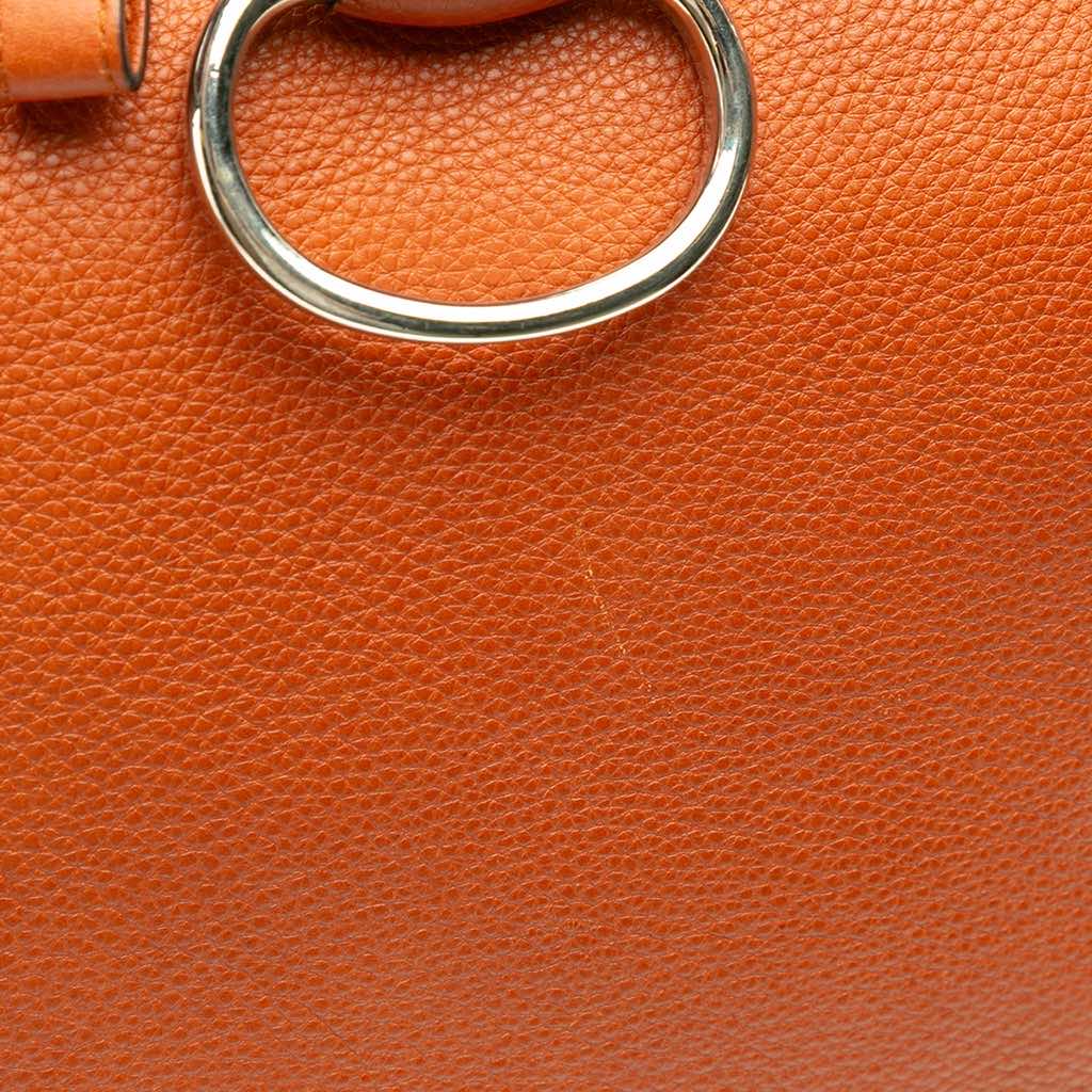 Gucci Large Pebbled Calfskin Icon Bit Satchel - Image 11