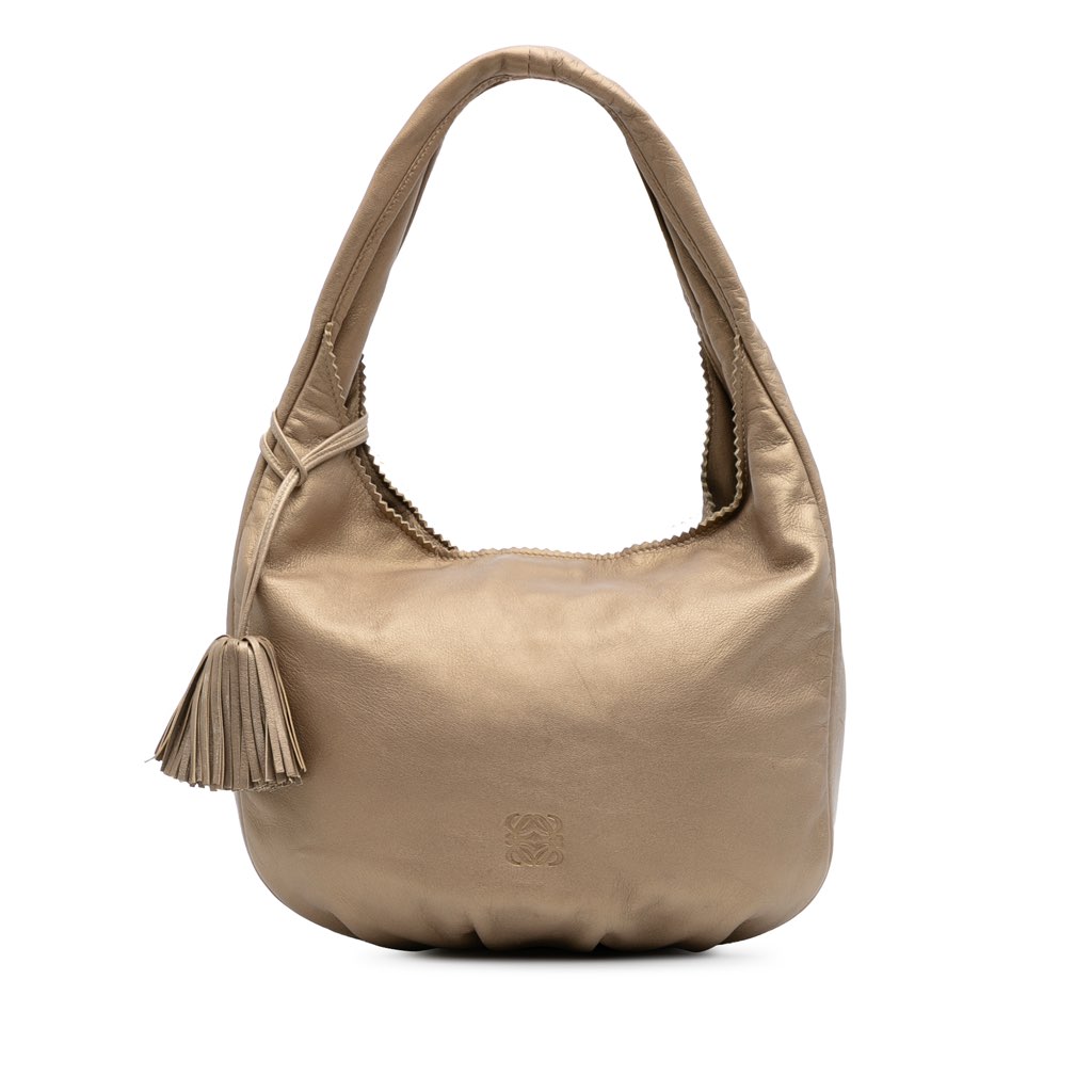 Loewe Anagram Nappa Tassel Hobo