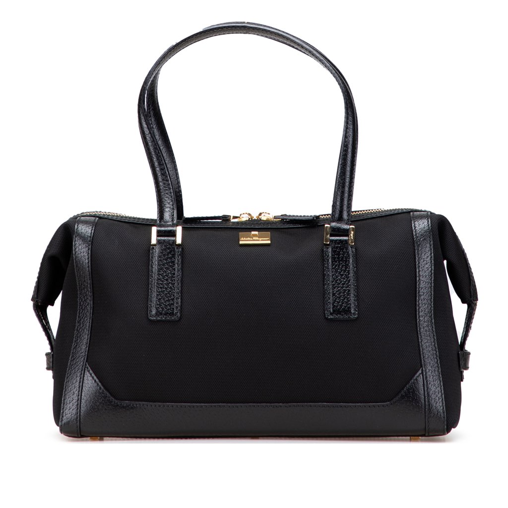 Salvatore Ferragamo Canvas Handbag