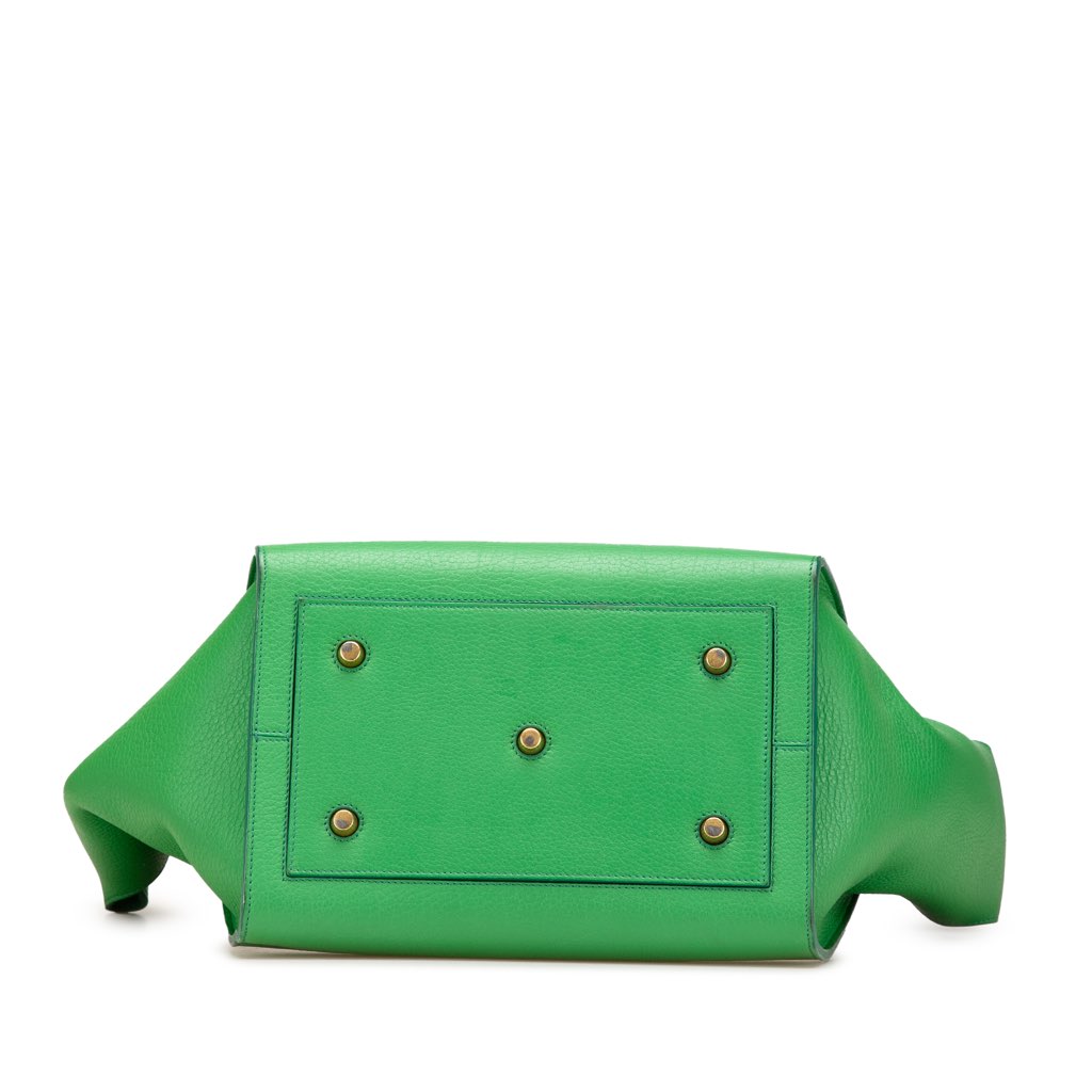 Celine Small Crisped Calfskin Tie Knot Handbag - 3