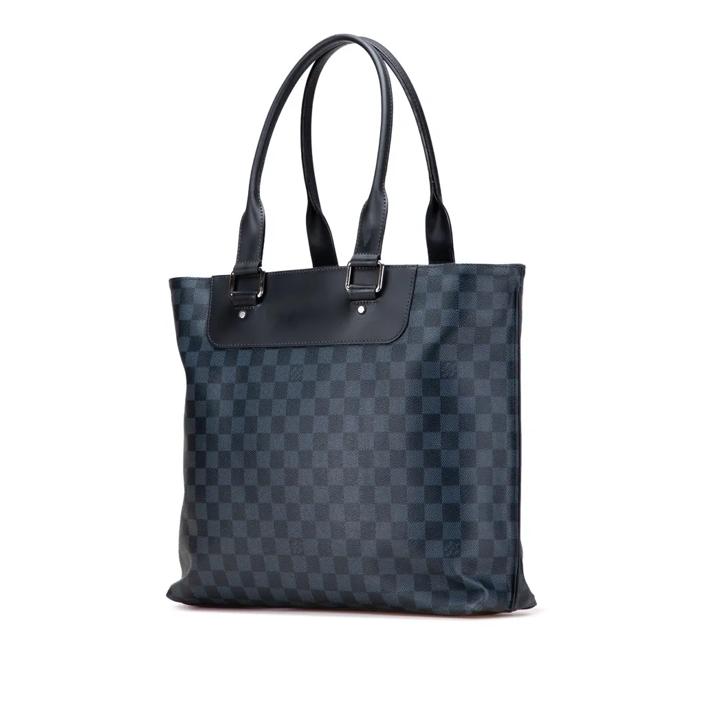 Louis Vuitton Damier Cobalt Cabas Voyage Blue Canvas Very good - Back View
