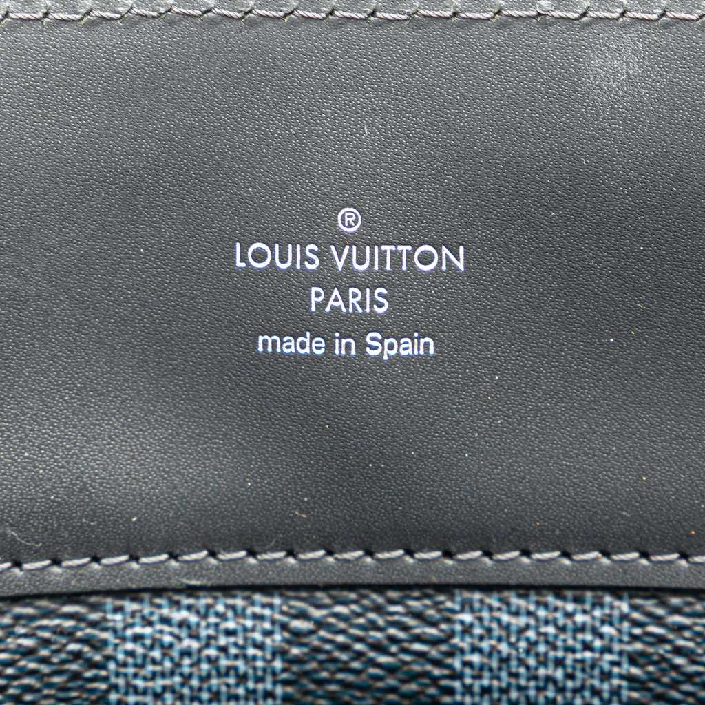 Louis Vuitton Damier Cobalt Cabas Voyage - Side view