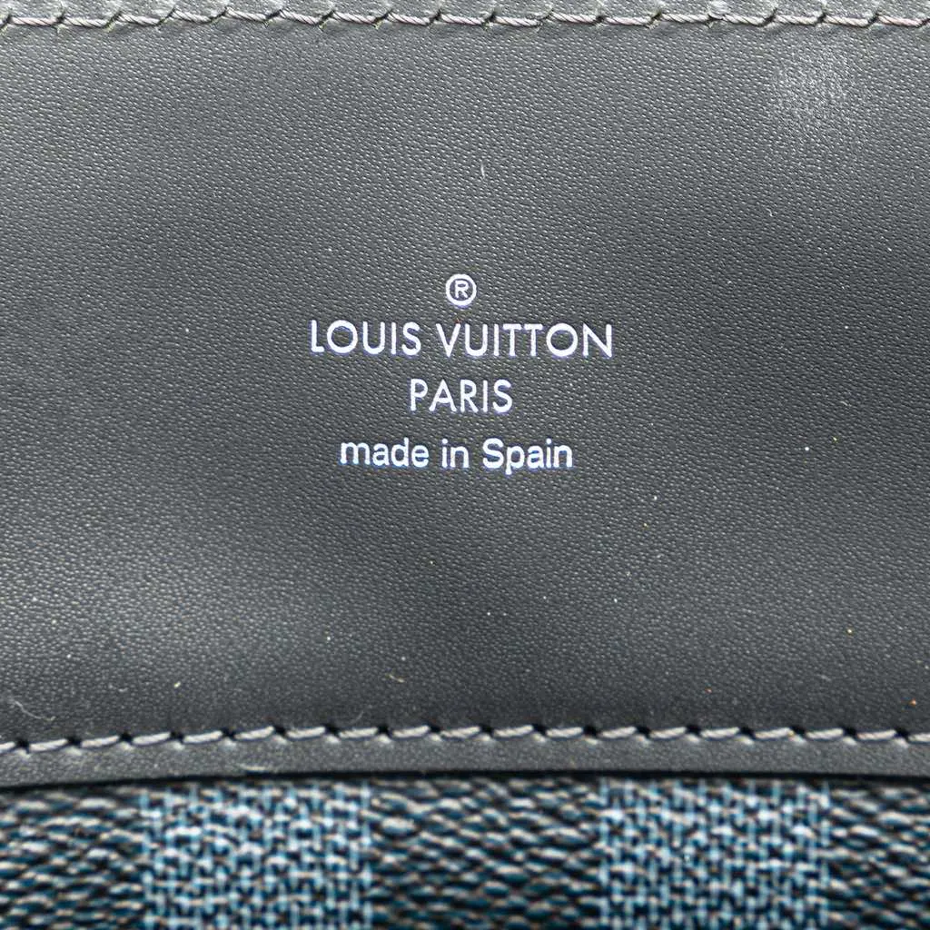 Louis Vuitton Damier Cobalt Cabas Voyage Blue Canvas Very good - Box View