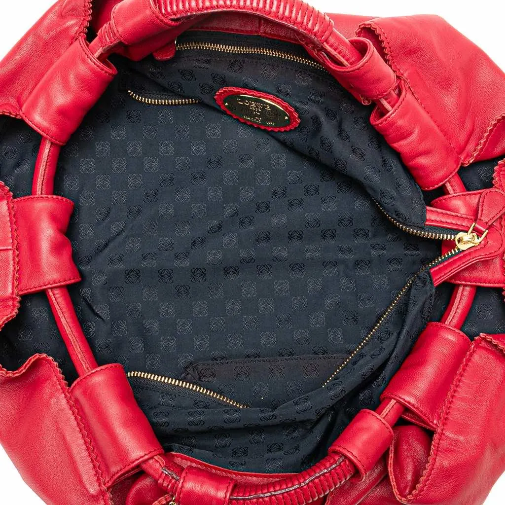 Loewe Nappa Aire Red Leather Good - Model View