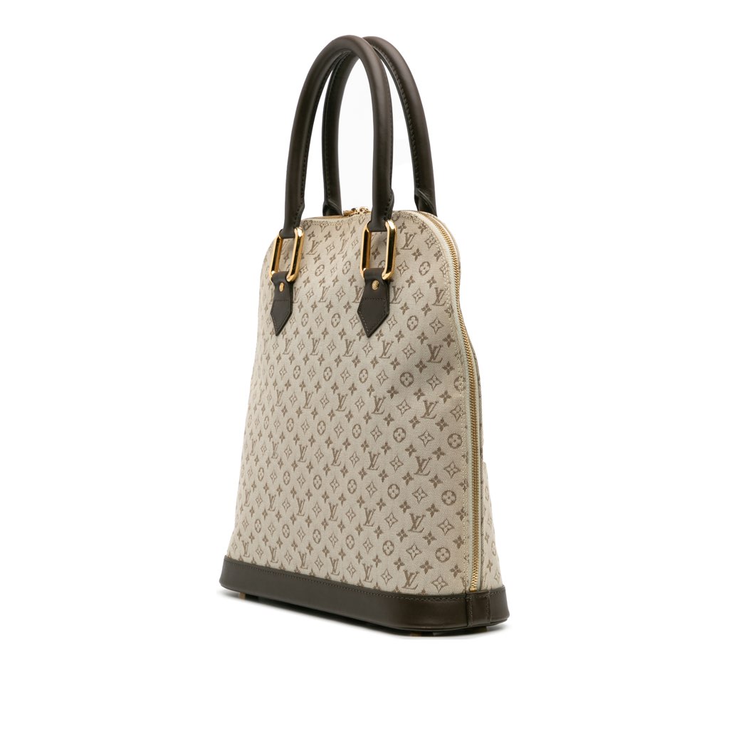 Louis Vuitton Monogram Mini Lin Alma Haut - Back view