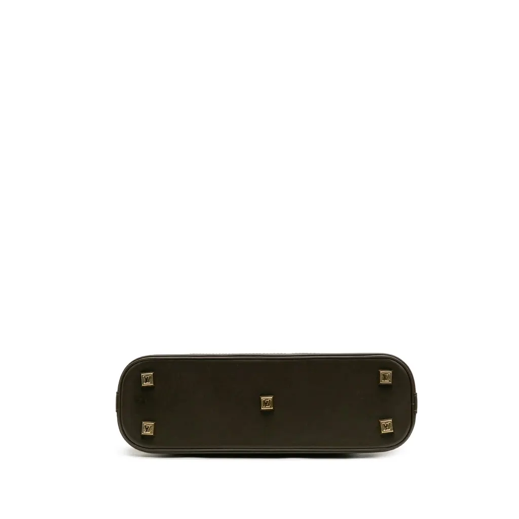 Louis Vuitton Monogram Mini Lin Alma Haut Brown Cotton Good - Inside View