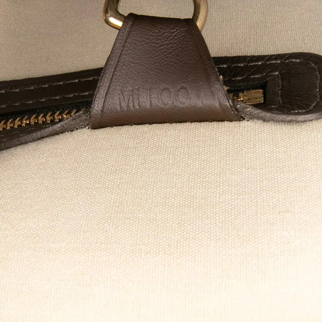 Louis Vuitton Monogram Mini Lin Alma Haut Brown Cotton Good - Box View