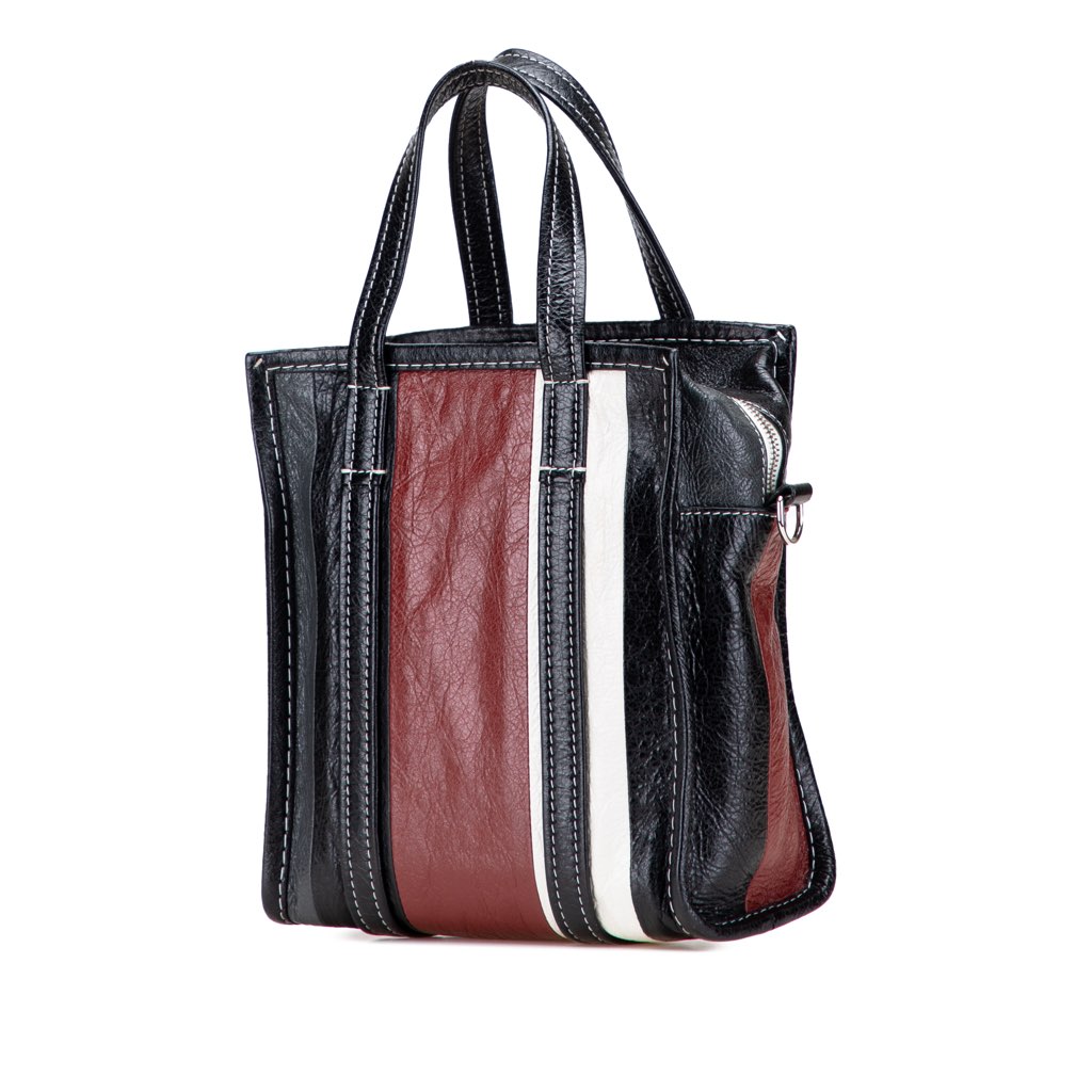 Balenciaga XS Lambskin Bazar Shopper Satchel - 2