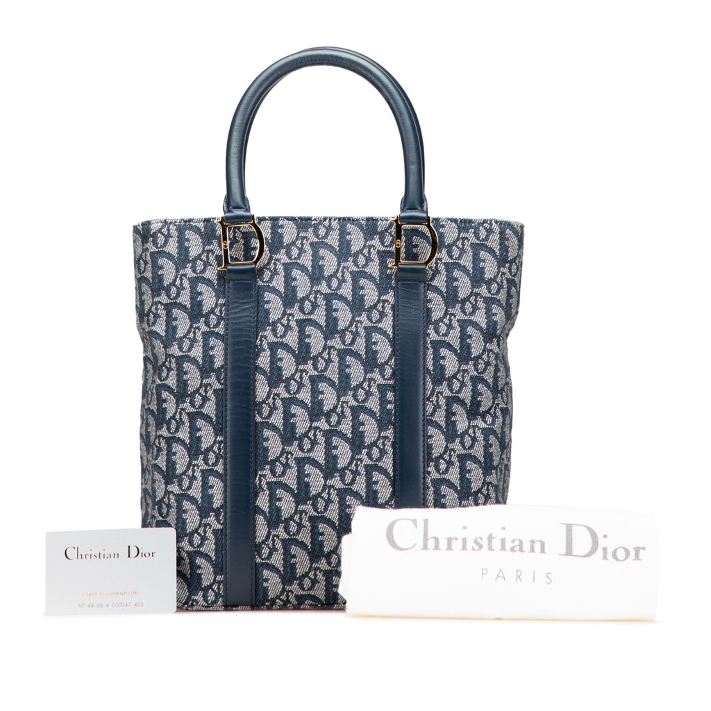 Dior Diorissimo Trotter Canvas Tote - Image 14