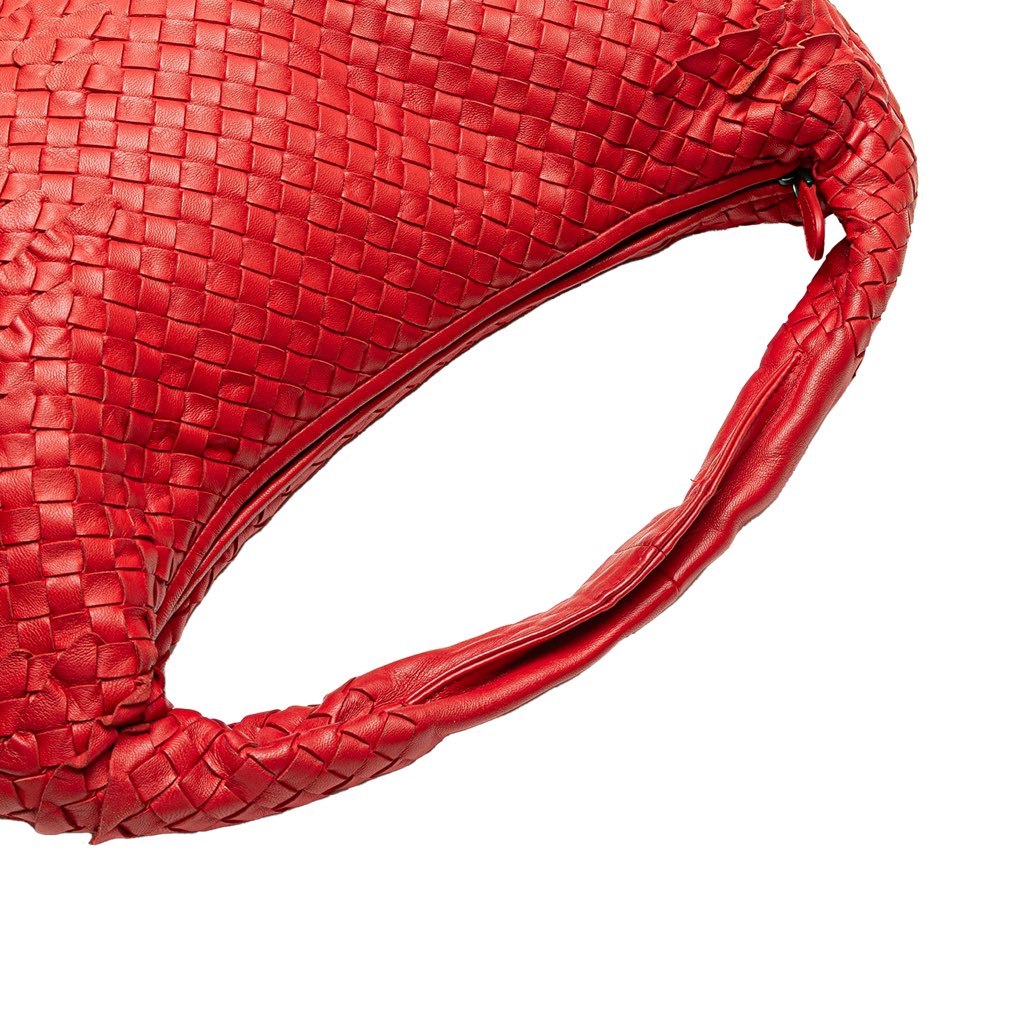 Bottega Veneta Medium Nappa Intrecciato Ruffle Veneta Hobo - Image 13