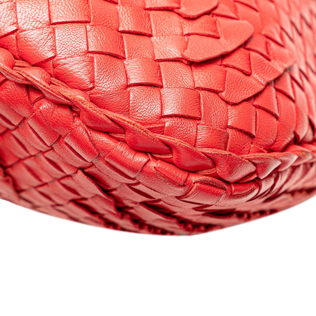 Bottega Veneta Medium Nappa Intrecciato Ruffle Veneta Hobo - Image 10