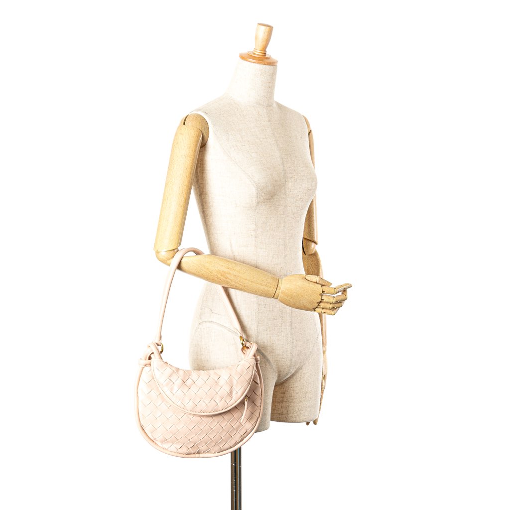 Bottega Veneta Small Nappa Intrecciato Gemelli Hobo - Image 13