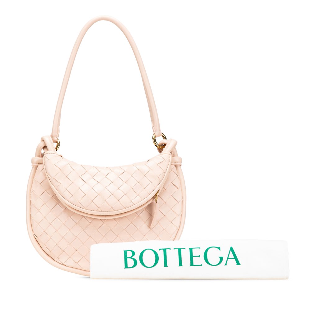 Bottega Veneta Small Nappa Intrecciato Gemelli Hobo - Image 14