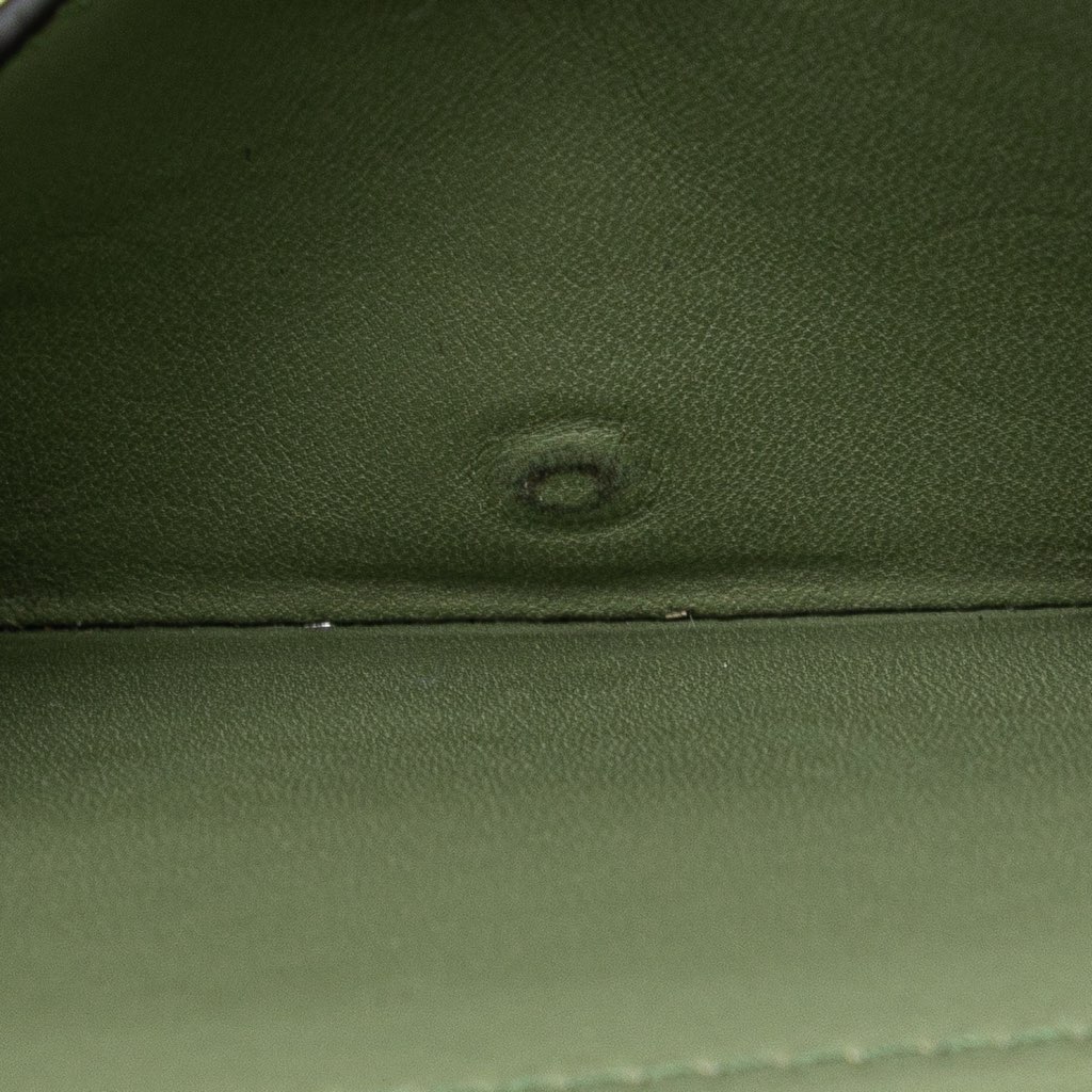 Loewe Grained Calfskin Anagram Compact Flap Wallet - 5