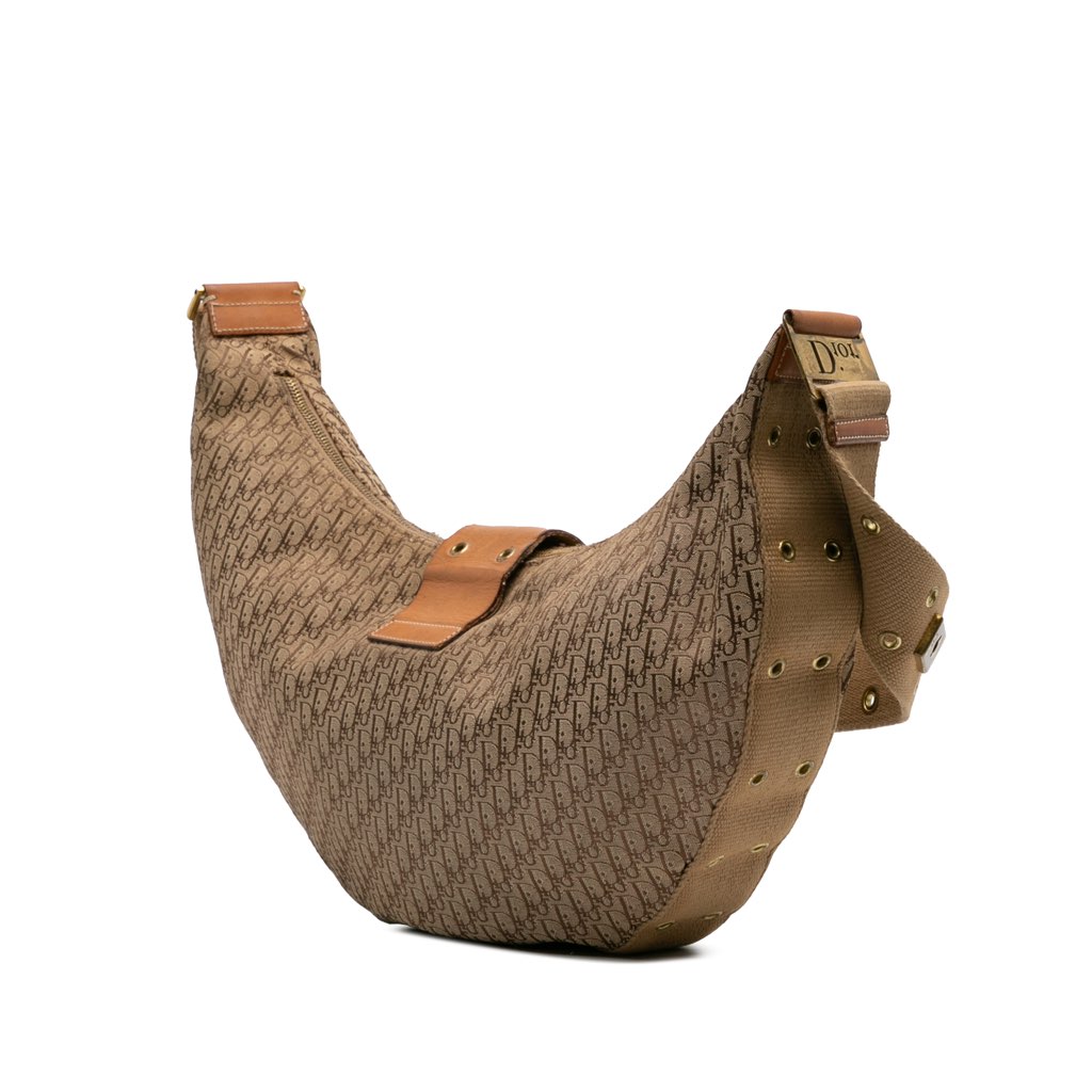 Dior Diorissimo Trotter Canvas Street Chic Hobo - 2