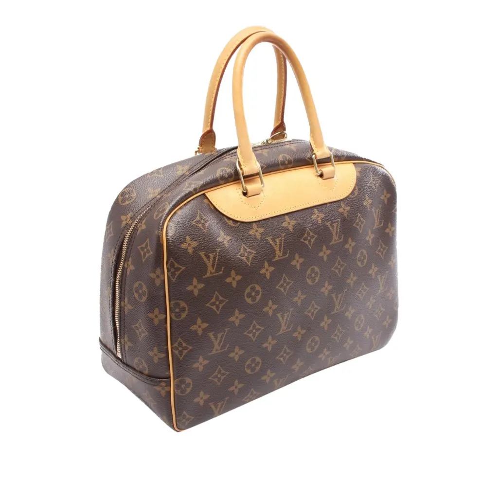Louis Vuitton Monogram Deauville Brown Canvas Good - Back View