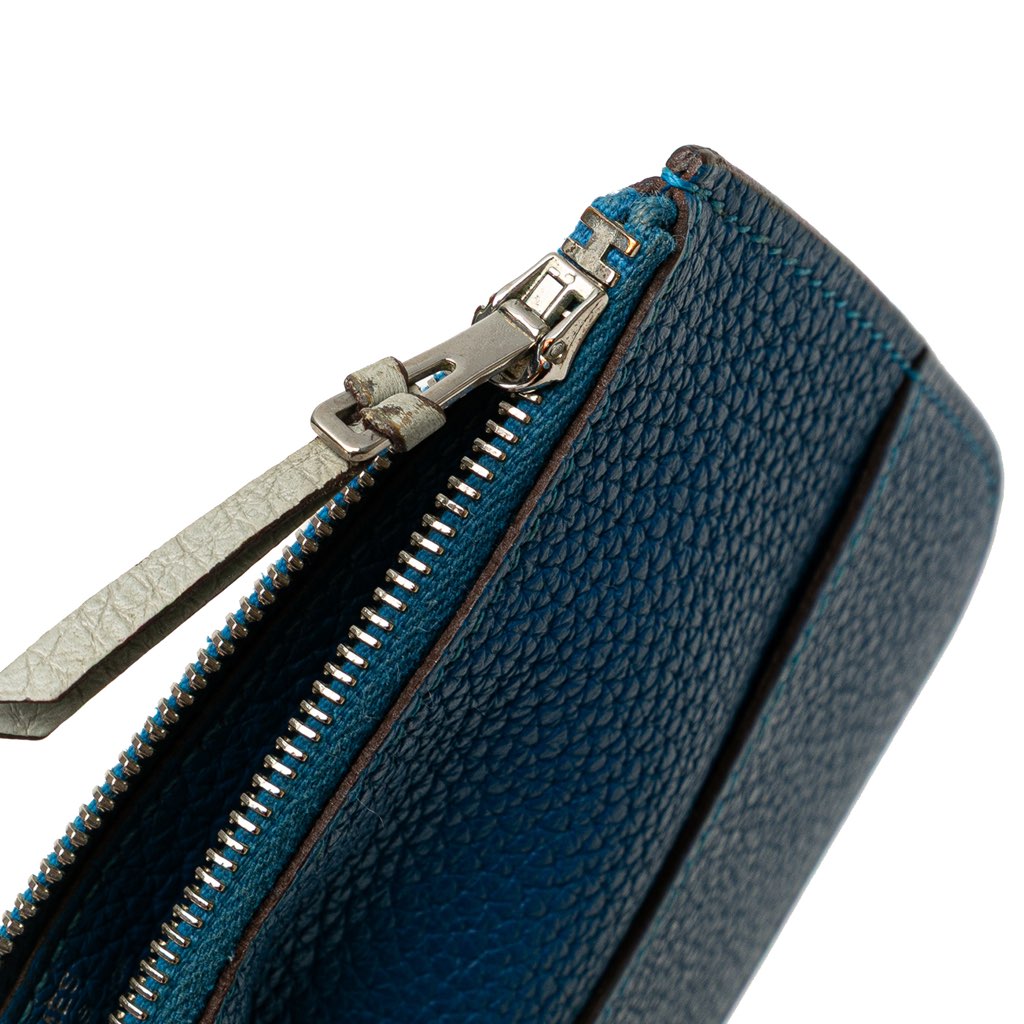 Hermès Bicolor Togo Dogon Duo Wallet GM - Image 13