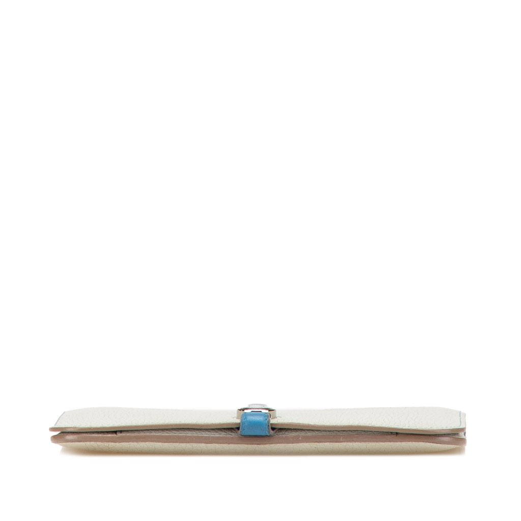 Hermès Bicolor Togo Dogon Duo Wallet GM - Image 6