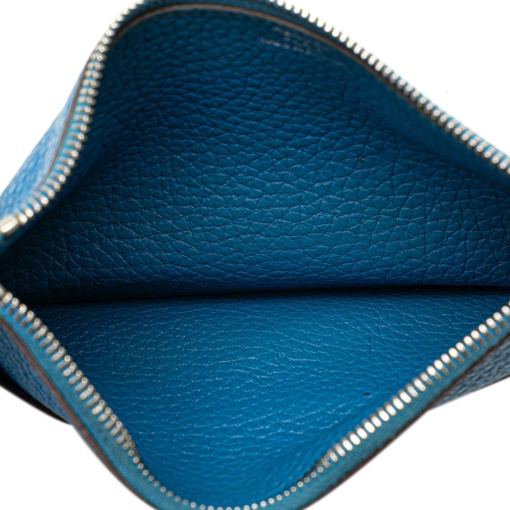 Hermès Bicolor Togo Dogon Duo Wallet GM - Side view