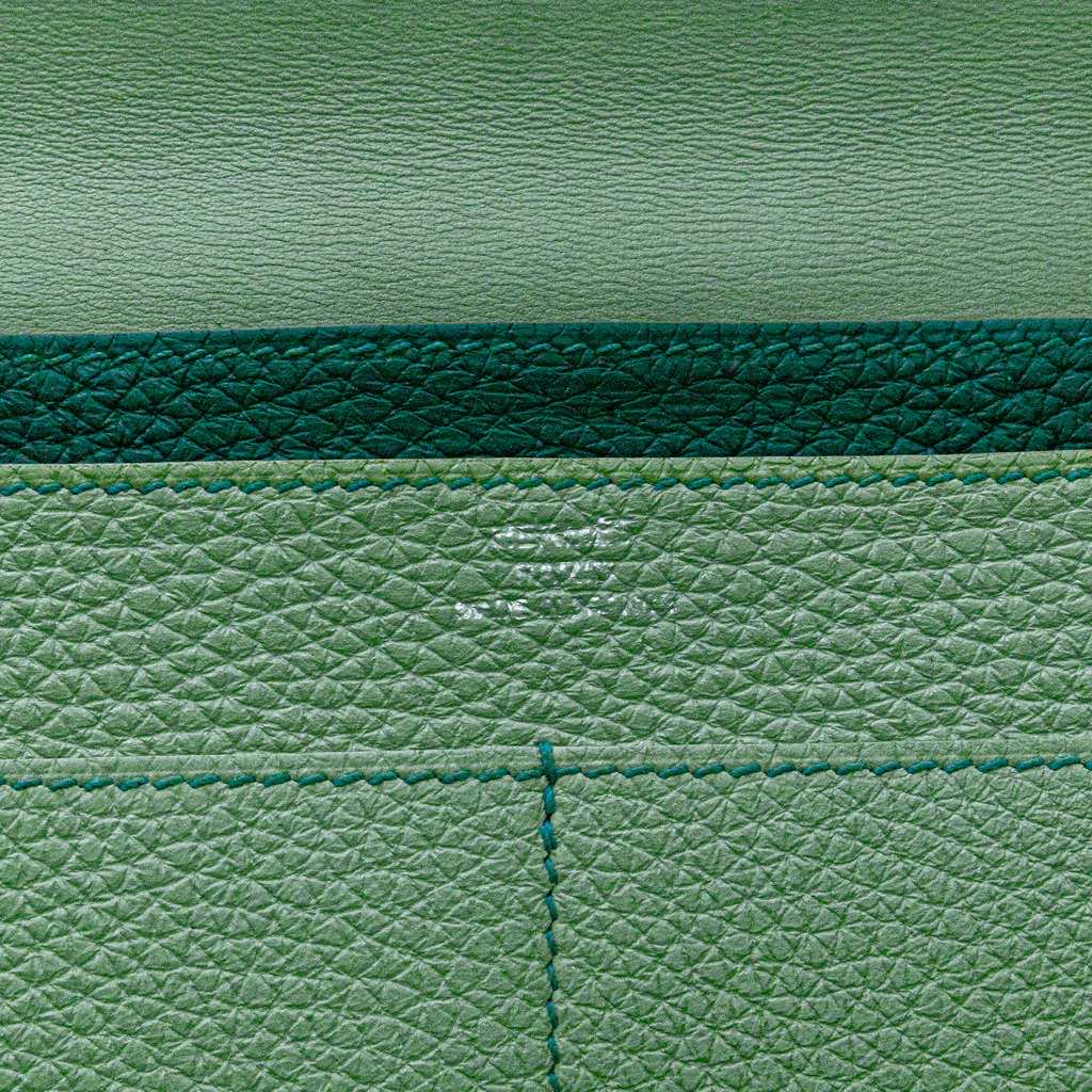Hermès Bicolor Togo Dogon Duo Wallet GM - Detail 2