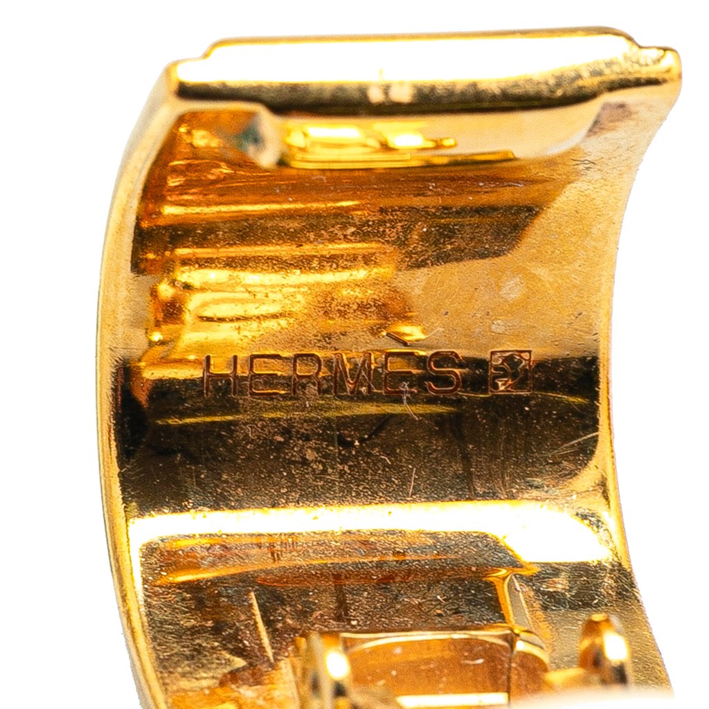 Hermès Enamel Cloisonne Clip On Earrings - Image 6