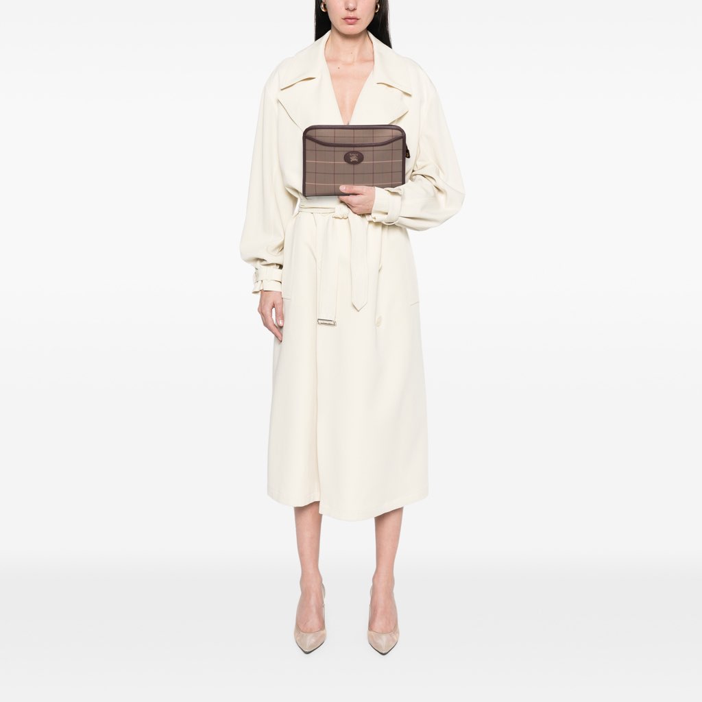 Burberry Vintage Check Canvas Clutch - Detail 2